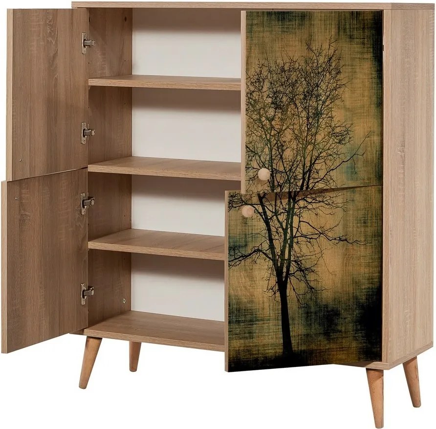 Mega Sonoma Oak Trees II szekrény