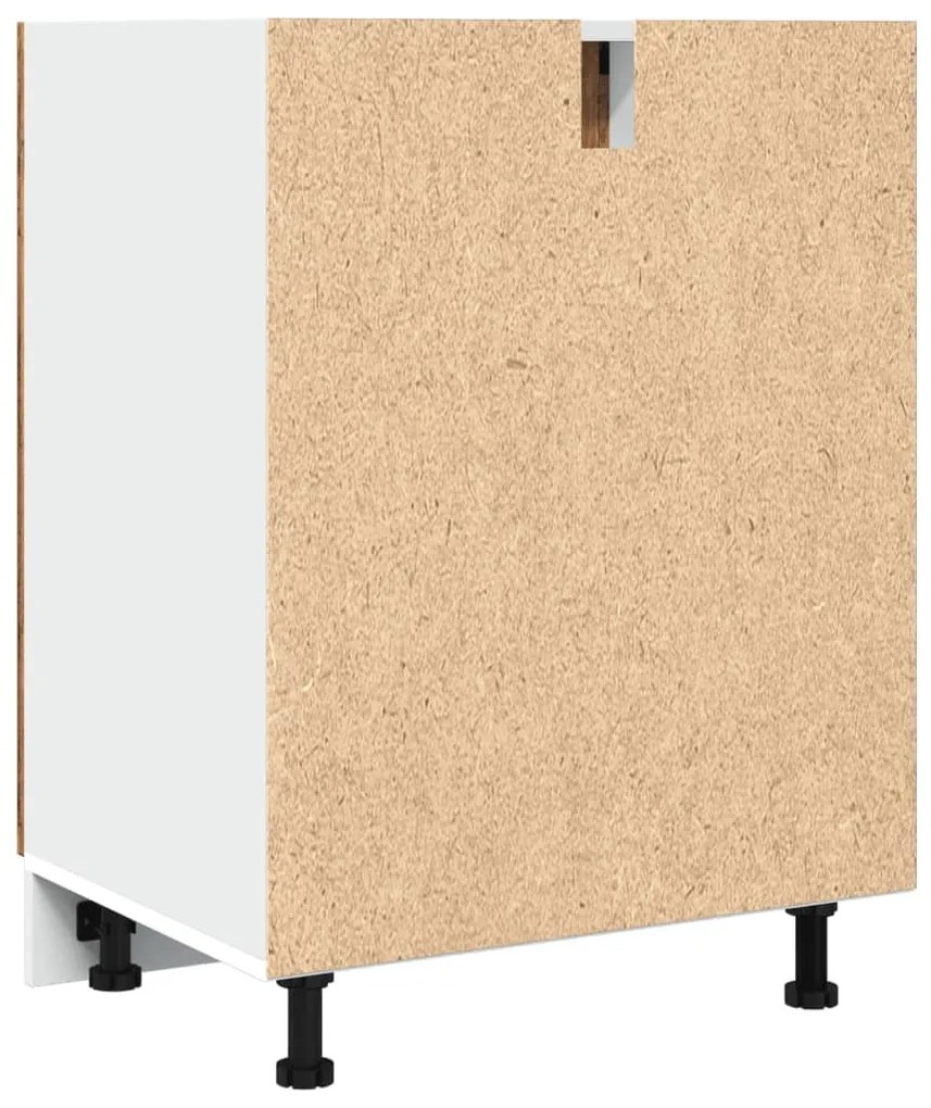 “Lyon” antik fa színű szerelt fa alsószekrény