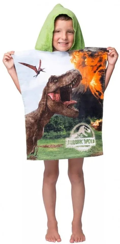 Jurassic World Volcano strand törölköző poncsó 50x115cm