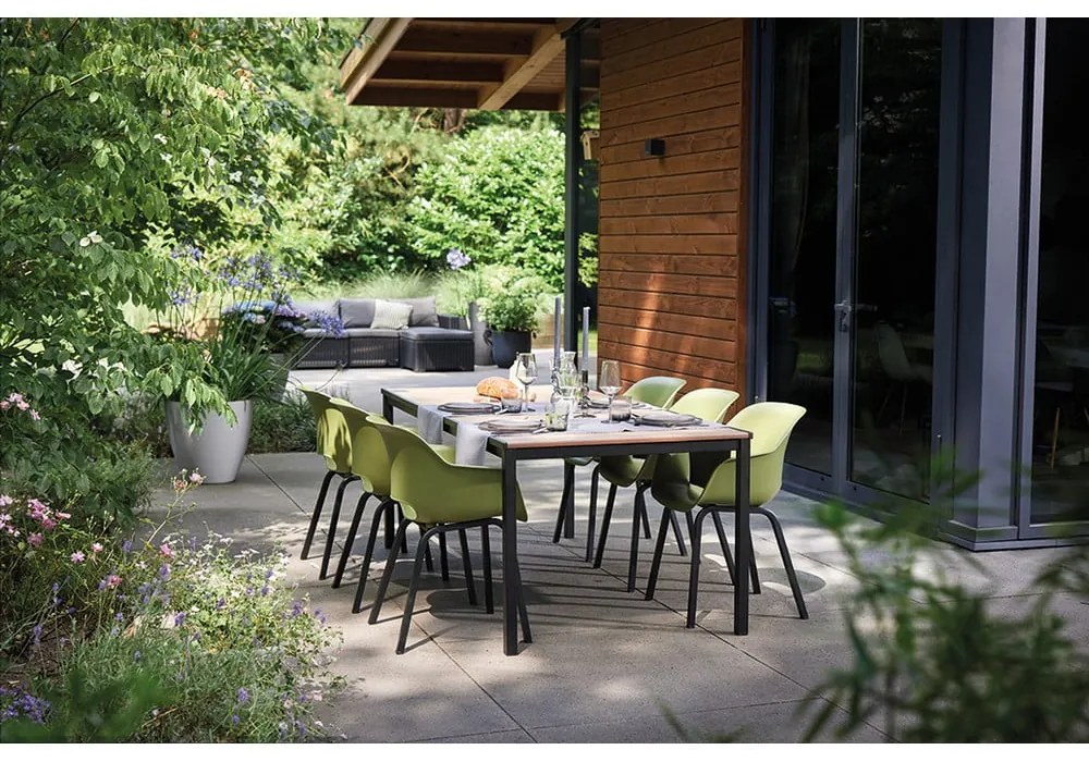 Zöld fém-műanyag kerti szék szett 2 db-os Noa Duo – Keter