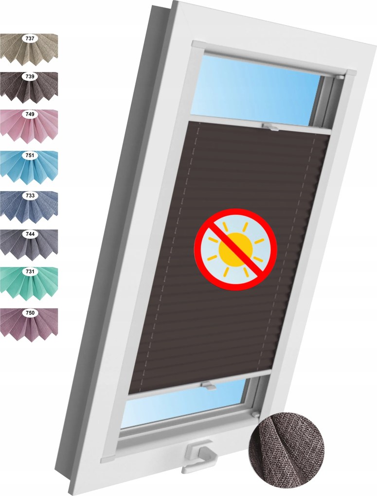 Tetőfedő Roló Termo Pasztell 66x118-as ablakhoz