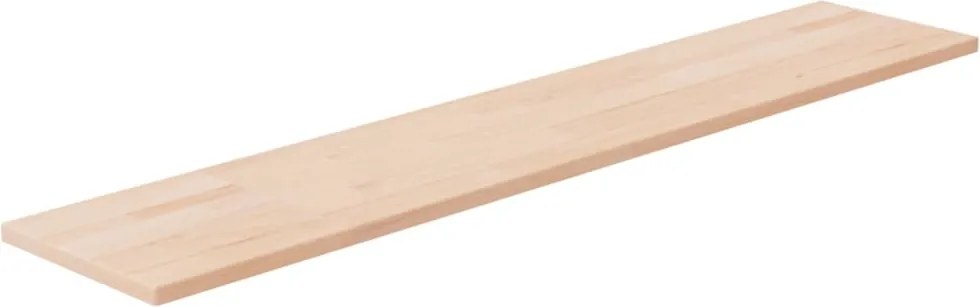 vidaXL kezeletlen tömör tölgyfa polclap 100x20x1,5 cm