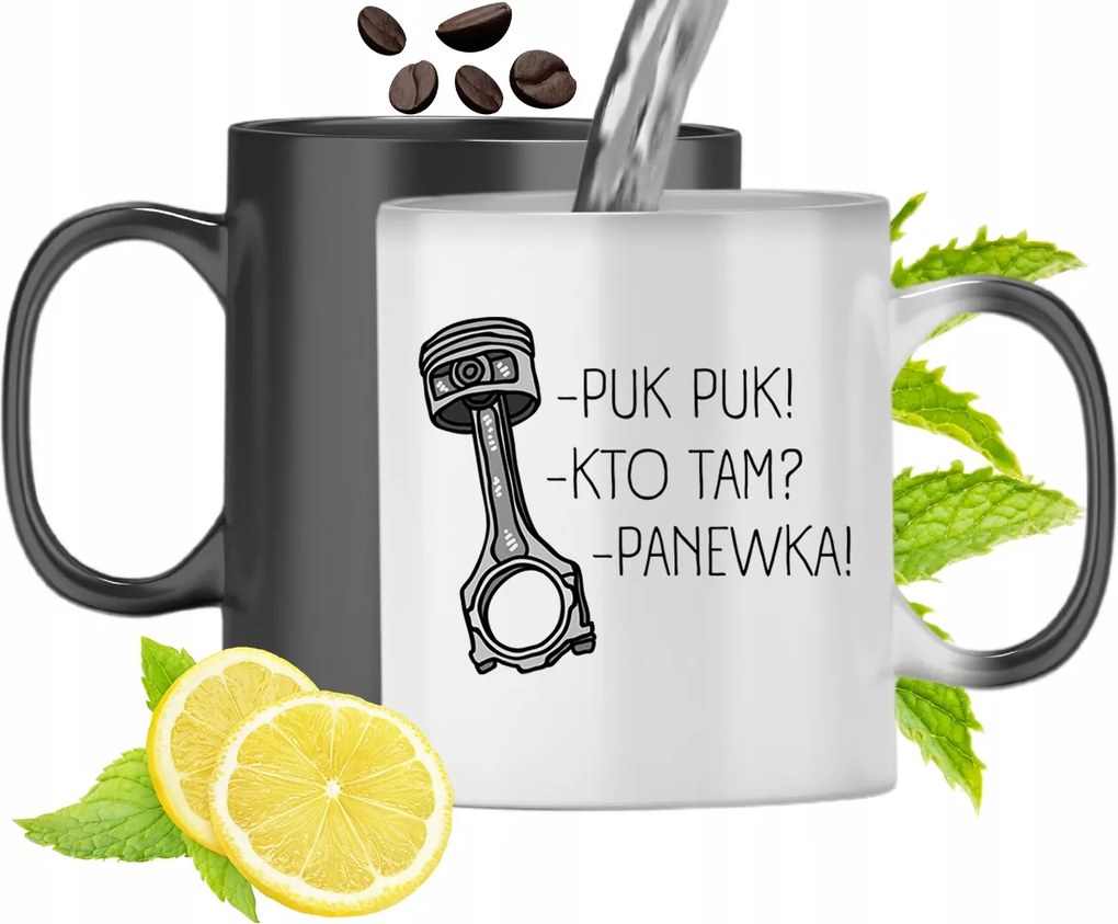 Mágikus Bögre Színváltó Mechanikusoknak, fényképes nyomtatással