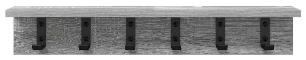 Fali Kabáthorog Szürke sonoma 60 x 10.5 x 10.5 cm Faanyag