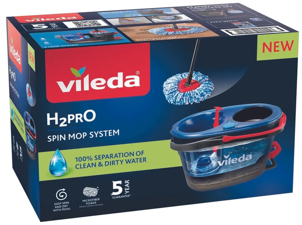 Vileda H2Pro rotaciós mop
