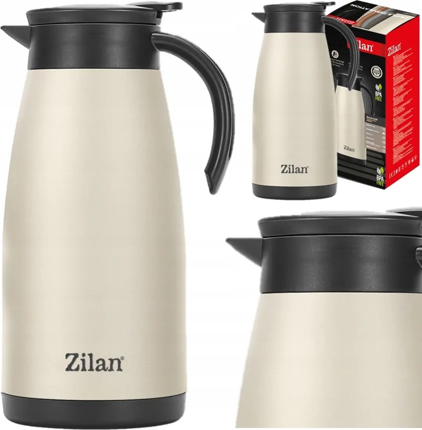 Gastro Konferencia Termosz Catering Acél Bézs 1L