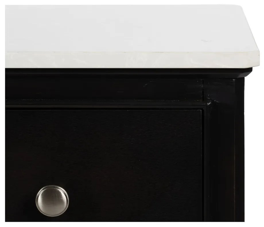Fekete komód 60x75,5x33 cm Mods – Ixia