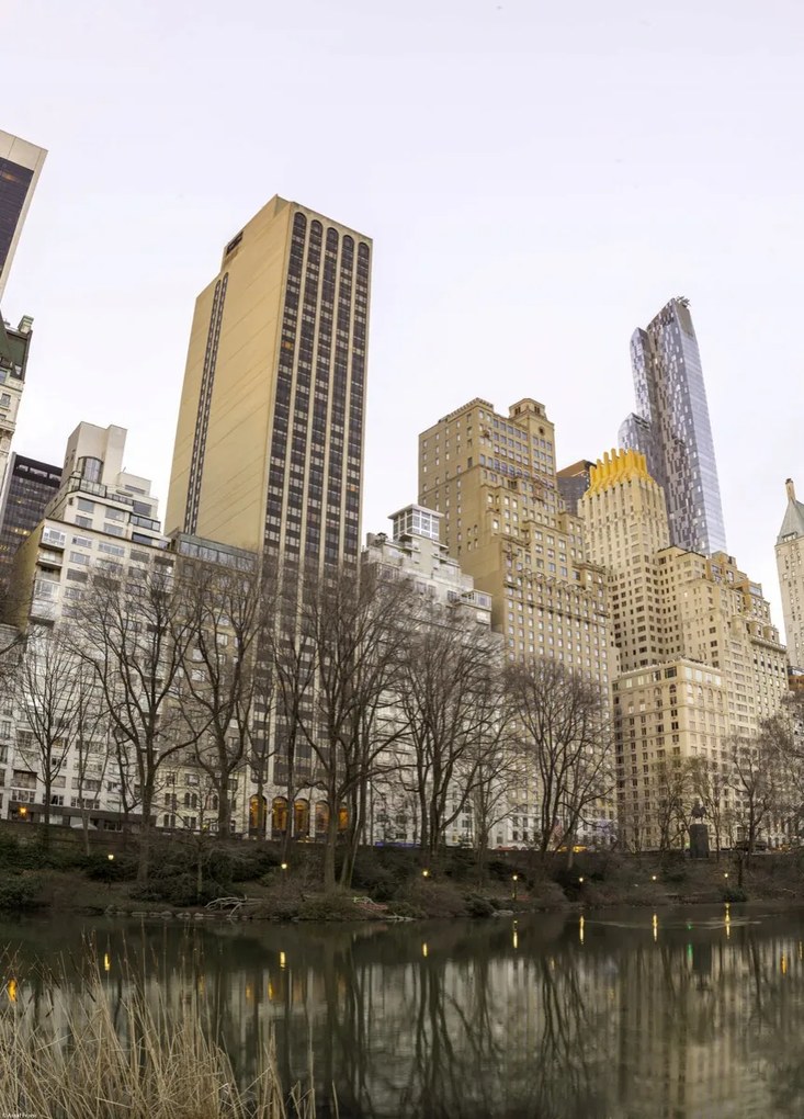 Poszter 39,5x55cm Központi park Manhattan panorámával 3, Assaf Frank