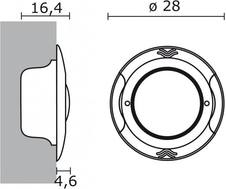 Novolux BELT 030A-L0316D-01 Medencelámpa 1x16W/LED 5700K 1485LM IP68
