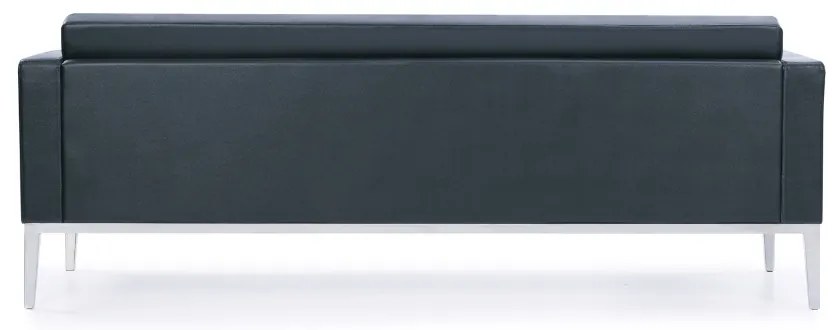 Bartolo kanapé, háromüléses, fekete