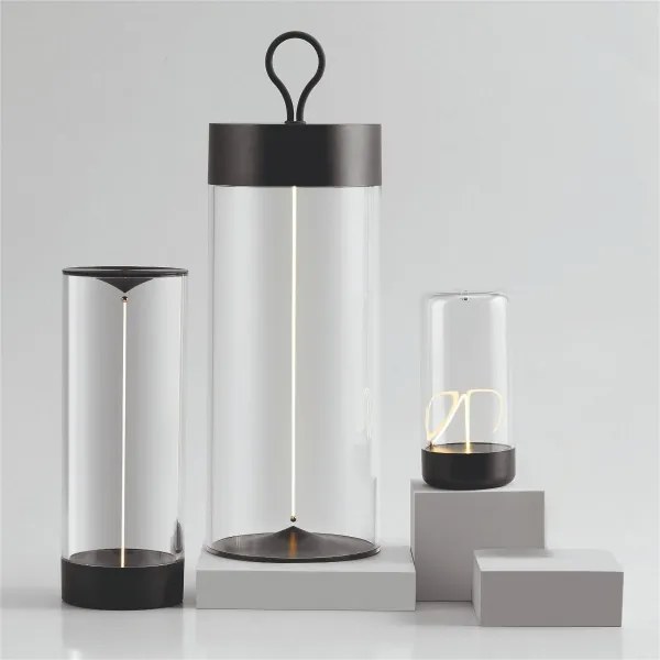 Zuma Line 1001 - állítható fényerő LED töltőlámpa ESTERNO LED/0,5W/230V fekete I