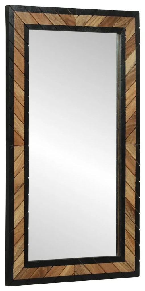 Tükör 90x2x50 cm Tömör Fa Akácia