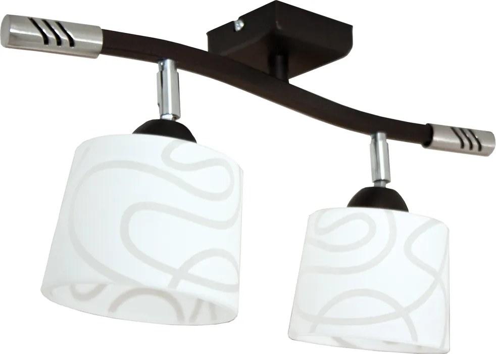 Mennyezeti lámpa lógó csillár Tanya 2 wenge mennyezeti lámpa loft nappali