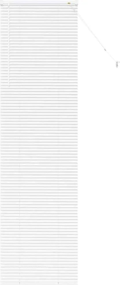 vidaXL Zsalugáter Redőnyök Fehér 220 x 55 cm Alumínium