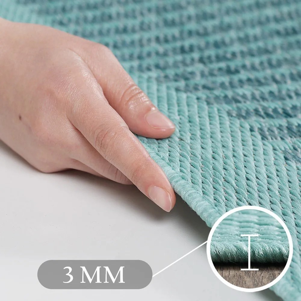 Kék kültéri-beltéri szőnyeg 80x150 cm Giza 1410 – Ayyildiz Carpets