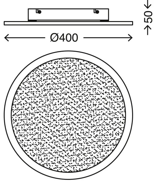 Telefunken 309104TF - LED Mennyezeti lámpa érzékelős LED/30W/230V