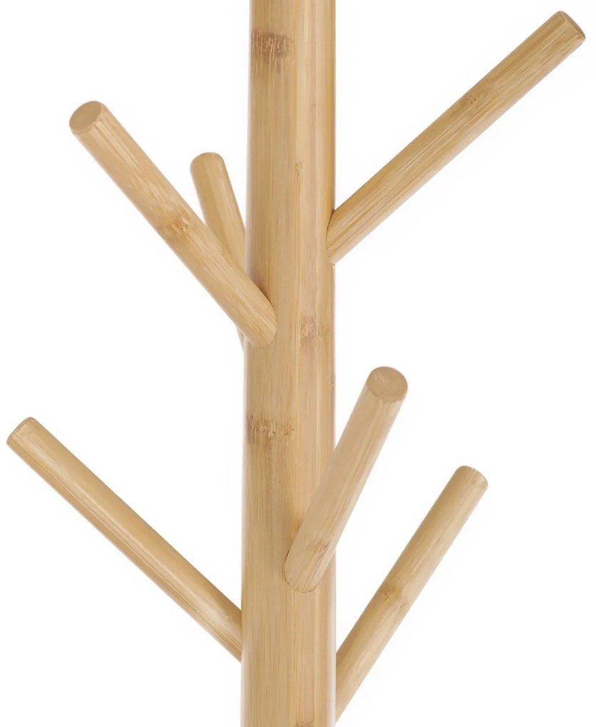 Állványos fogas B016 NAT, bambusz