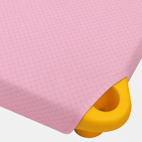 ovis pöttyös lepedő 58 x 133 rózsaszín