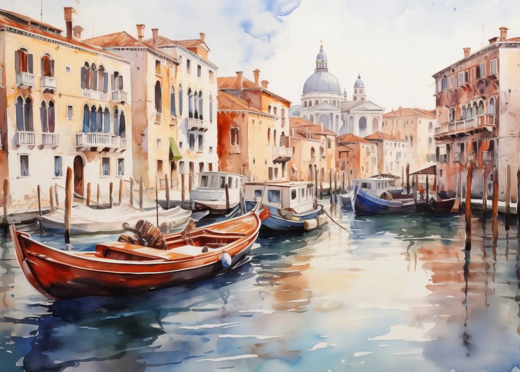 Poszter 35x25cm Velencei impresszió