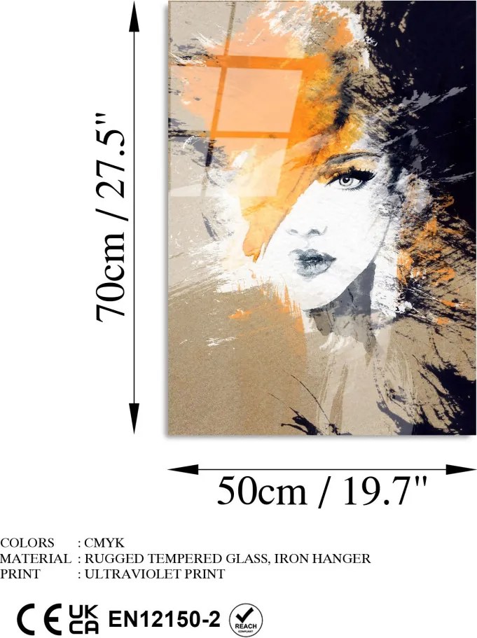 Üvegkép, 50×70 cm – UV-293