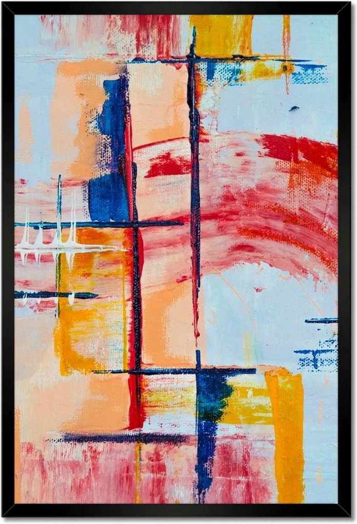 Poszterek keretben 40x60 Absztrakt Főnix