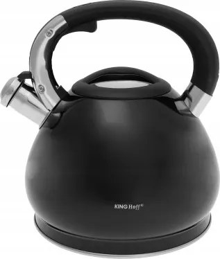 Masszív, Erős Vízforraló Vastag Aljjal, Síppal KingHoff