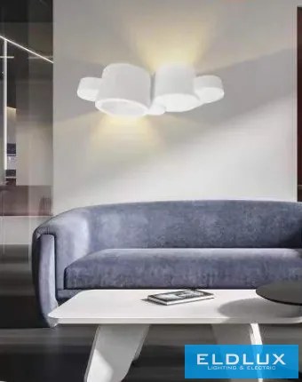 UNIVERSO Gipsz fali lámpa 2xG9 330x110mm IP20 fehér