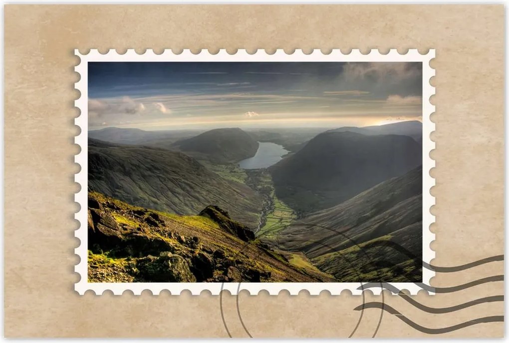 Poszterek 120x80 Hegyi tájkép