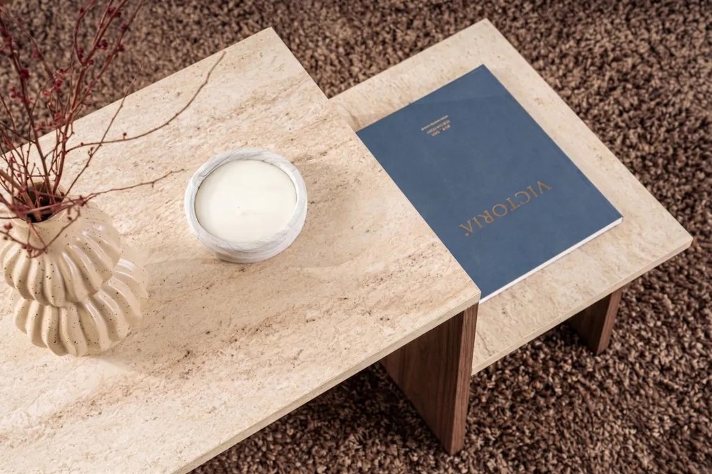 Harmony - Travertine, Venezia Walnut