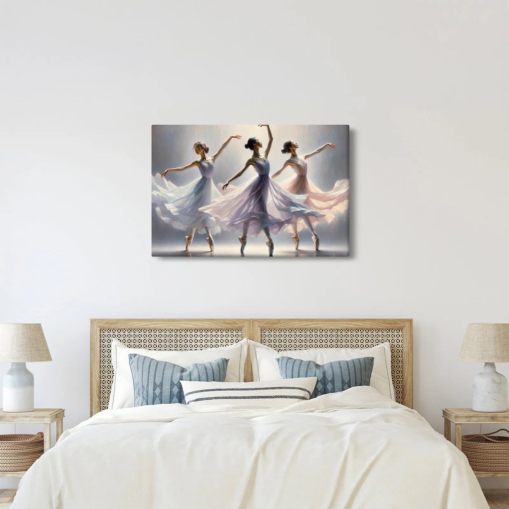 Kép - Három balerina (90x60 cm)