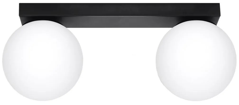 Sollux SL.1152 - Mennyezeti lámpa YOLI 2xG9/12W/230V fekete