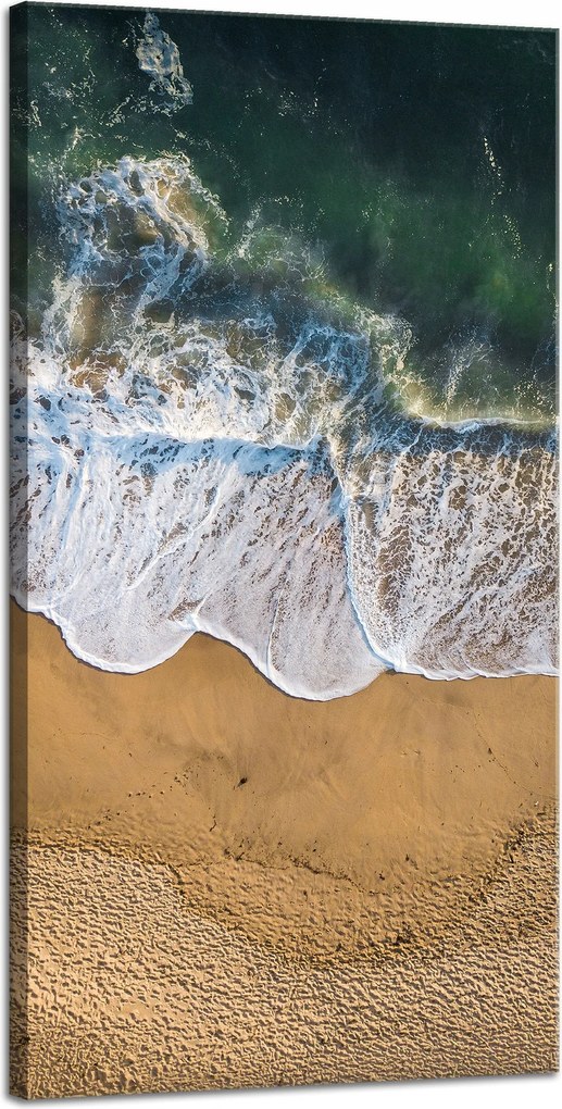 Vászonkép Természet Hullám part Tenger Óceán Tengerpart 40x80 cm