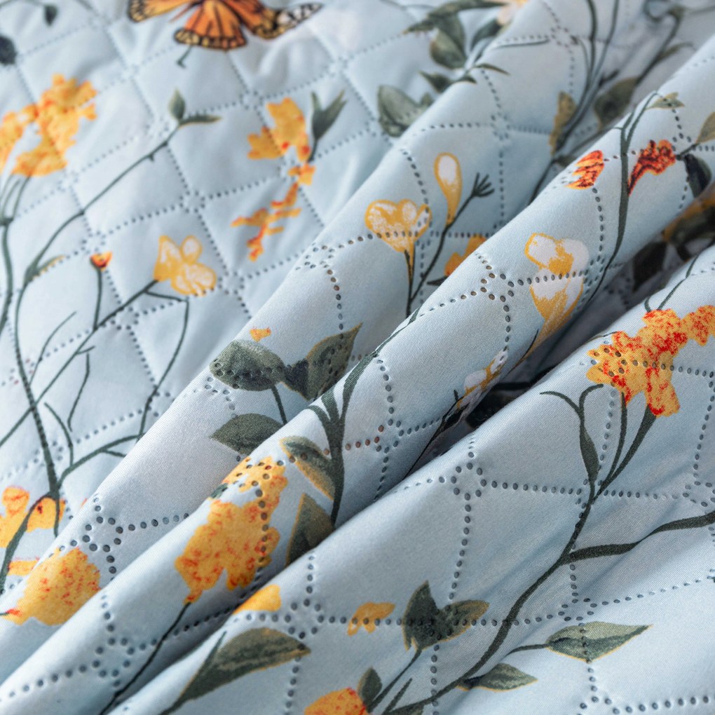 Ágytakaró MONARCH WINGS, világoskék Méret: 220 x 240 cm