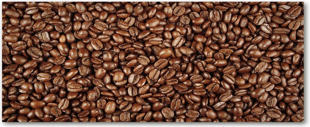 Modern üvegpanel a konyhába Kávébab XXL