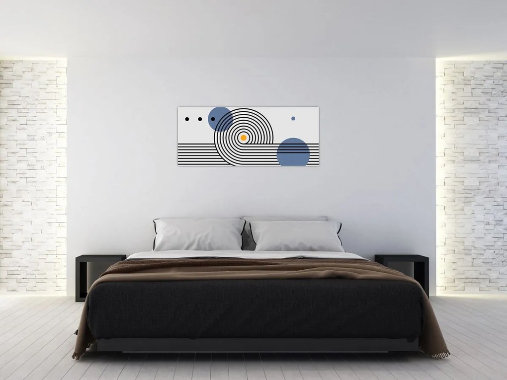 Kép - Minimalista absztrakció N⁰1 (120x50 cm)