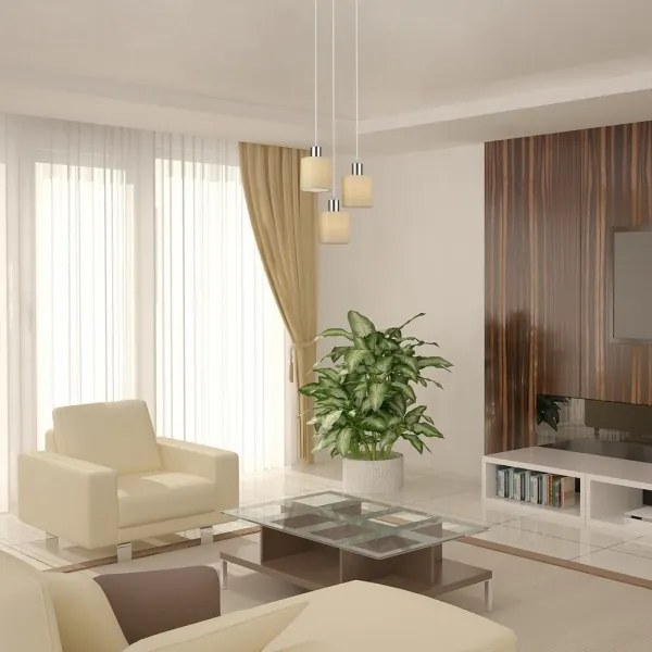 Rabalux 5012 - Csillár zsinóron NATINA 3xE14/25W/230V