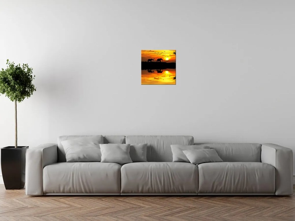Gario Vászonkép Afrika Méret: 100 x 40 cm