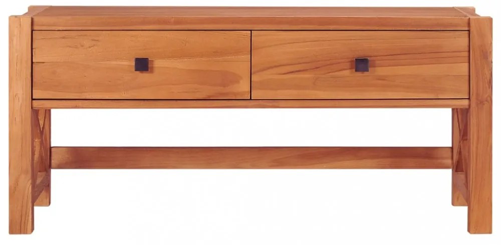 újrahasznosított tíkfa TV-szekrény 100 x 40 x 45 cm