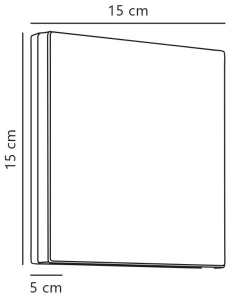 Nordlux - LED Kültéri fali lámpa ARTEGO LED/7,2W/230V IP54