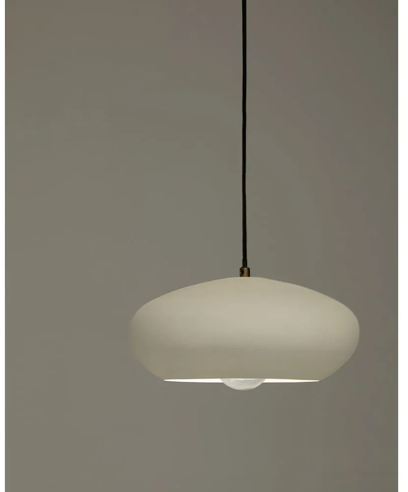 Fehér függőlámpa fém búrával ø 40 cm Inda – Kave Home