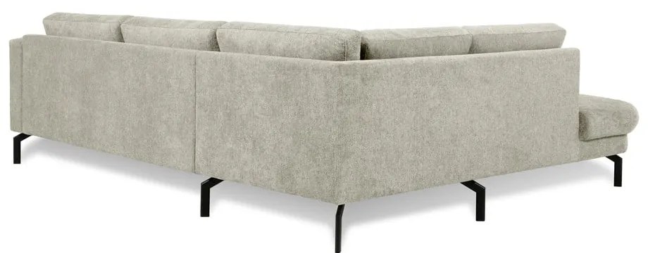 Világosszürke sarokkanapé (bal oldali) Gomero – Scandic