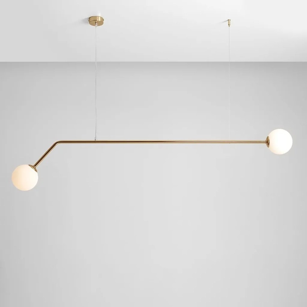 ALDEX 1064H30 PURE Modern Függesztett Lámpa Fehér, Arany E14 IP20