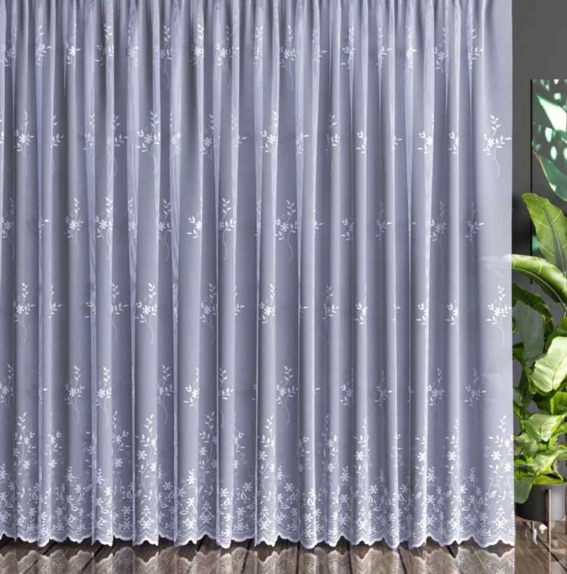 Jacquard Függöny Kész Szalaggal 400x140, 618d414