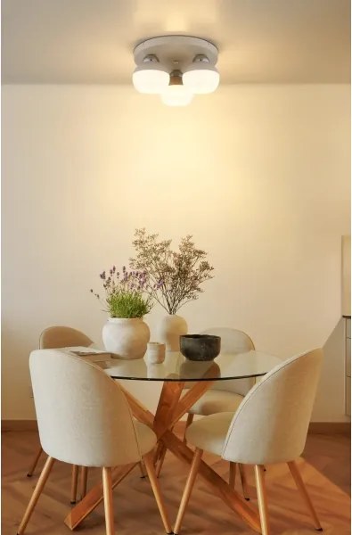 Globo 15999-3D - Mennyezeti lámpa RAGUSA 3xE27/60W/230V Ø 31,5 cm