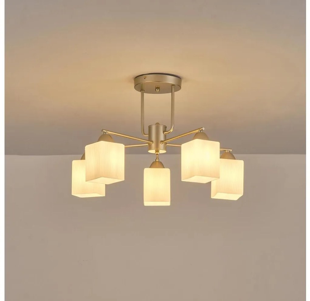 Felületre szerelhető csillár  5xE27/60W/230V