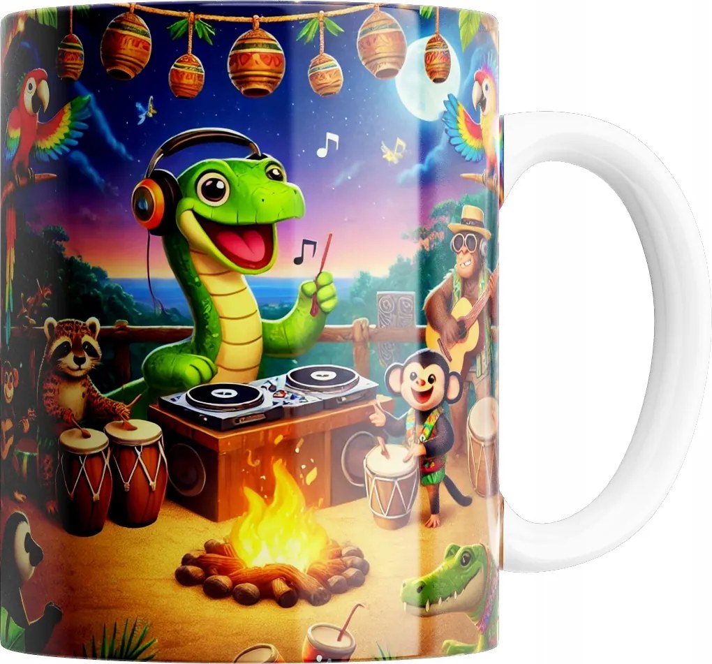 Bögre Amazon Dzsungel Kiváló Minőség Ajándék Szöveg