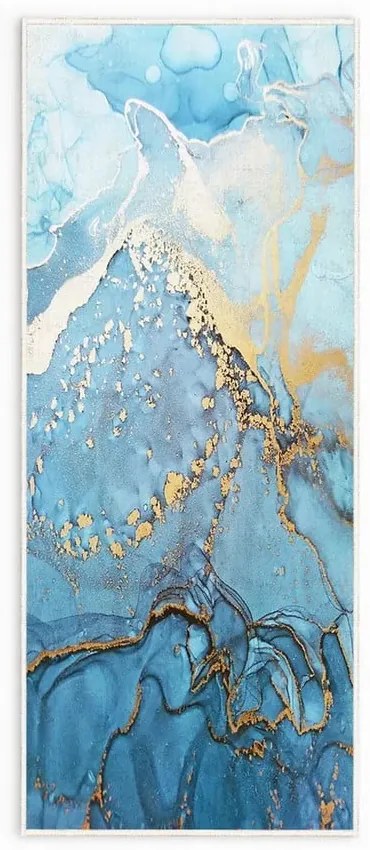 Kék mosható szőnyeg 80x150 cm Blue Waves – Oyo Concept