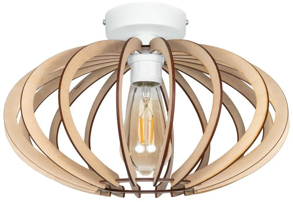 Felületre szerelhető csillár EARTH 1xE27/60W/230V fehér/bézs