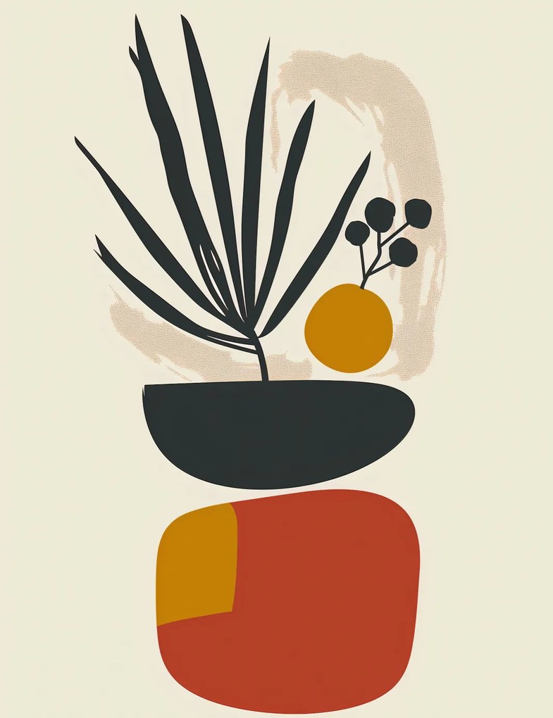 Poszter 50x65cm Botanikus betekintés