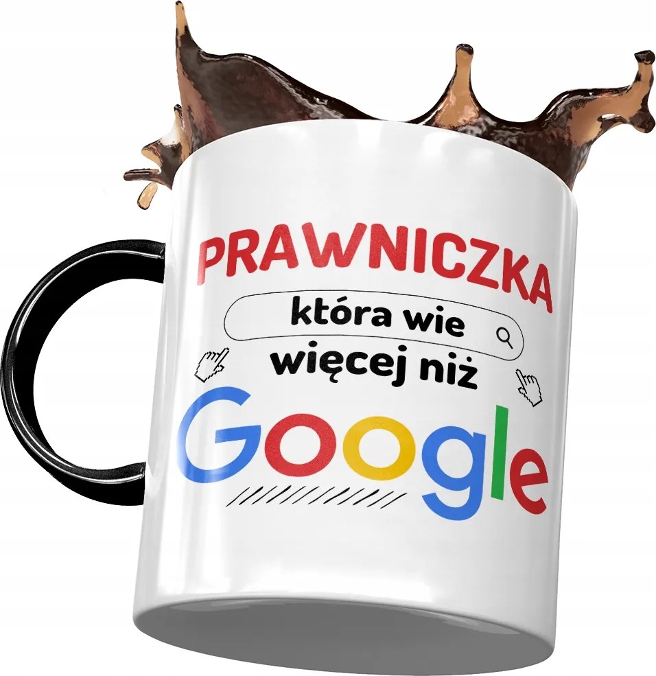 Fekete Ügyvédnő Bögre Többet Tud, mint a Google Fotónyomtatással